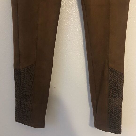 NWT MARC NEW YORK Full Control Waistband Leggings in Tobacco Snake Color Small - Picture 4 of 14